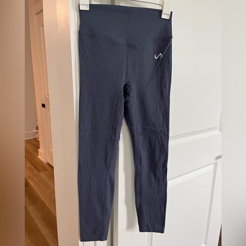 Dark Gray High-Waisted Leggings